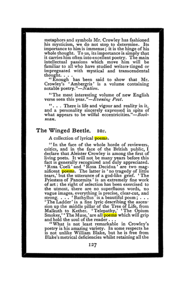 Original scan of The Book of Lies, PDF page 135