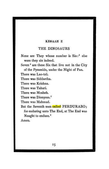 Original scan of The Book of Lies, PDF page 19