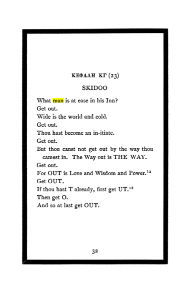 Original scan of The Book of Lies, PDF page 36