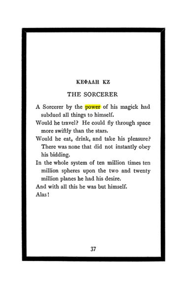 Original scan of The Book of Lies, PDF page 41