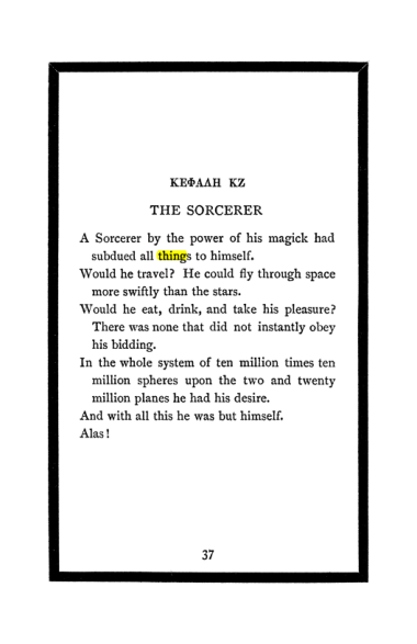 Original scan of The Book of Lies, PDF page 41