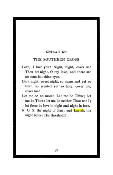 Original scan of The Book of Lies, PDF page 43