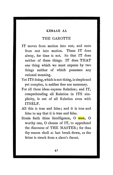 Original scan of The Book of Lies, PDF page 45