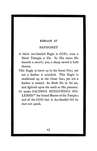 Original scan of The Book of Lies, PDF page 47