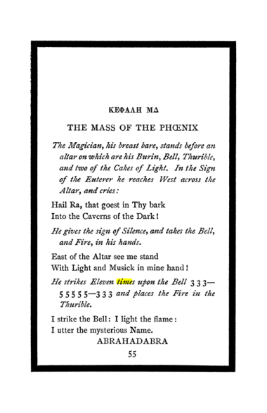 Original scan of The Book of Lies, PDF page 59