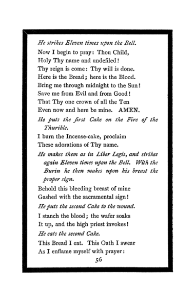 Original scan of The Book of Lies, PDF page 60
