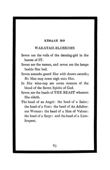 Original scan of The Book of Lies, PDF page 67
