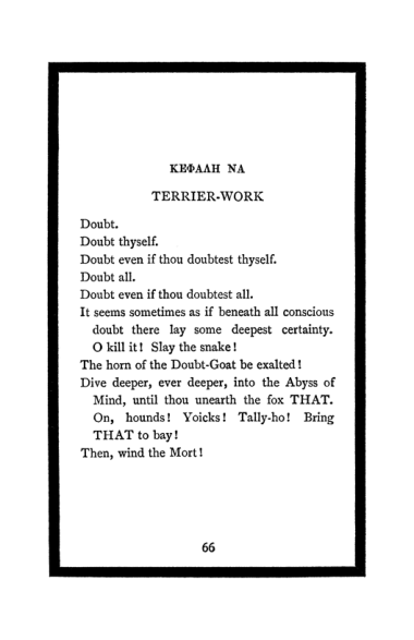 Original scan of The Book of Lies, PDF page 70
