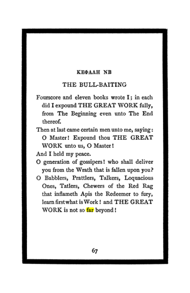 Original scan of The Book of Lies, PDF page 71