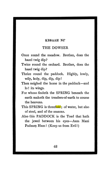 Original scan of The Book of Lies, PDF page 72