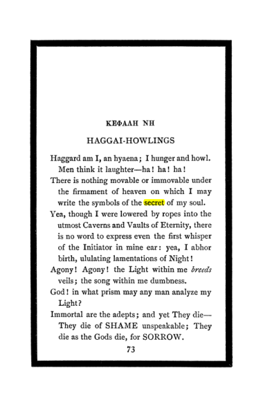 Original scan of The Book of Lies, PDF page 77