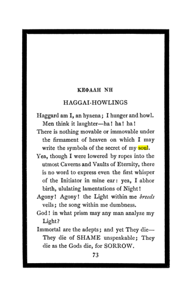 Original scan of The Book of Lies, PDF page 77