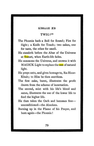Original scan of The Book of Lies, PDF page 83