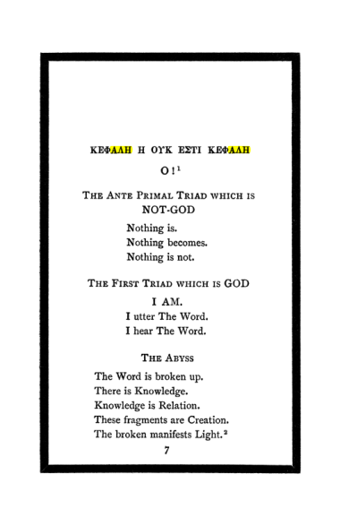 Original scan of The Book of Lies, PDF page 9