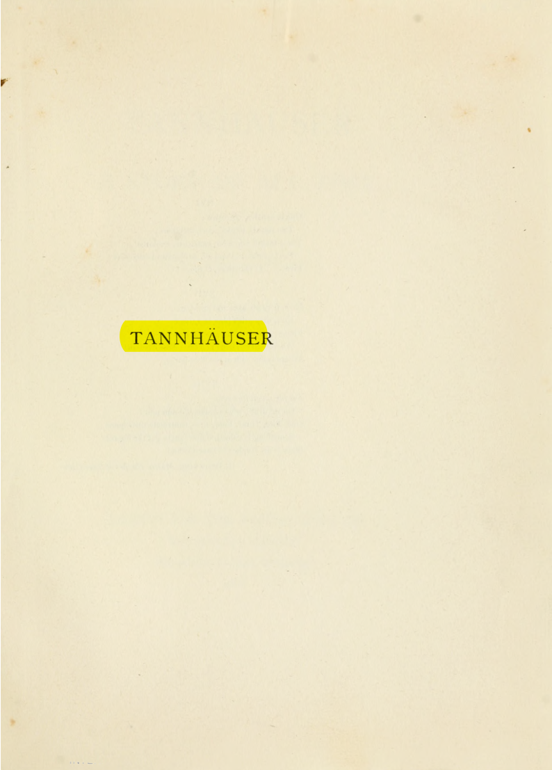 Original scan of Tannhäuser, PDF page 3