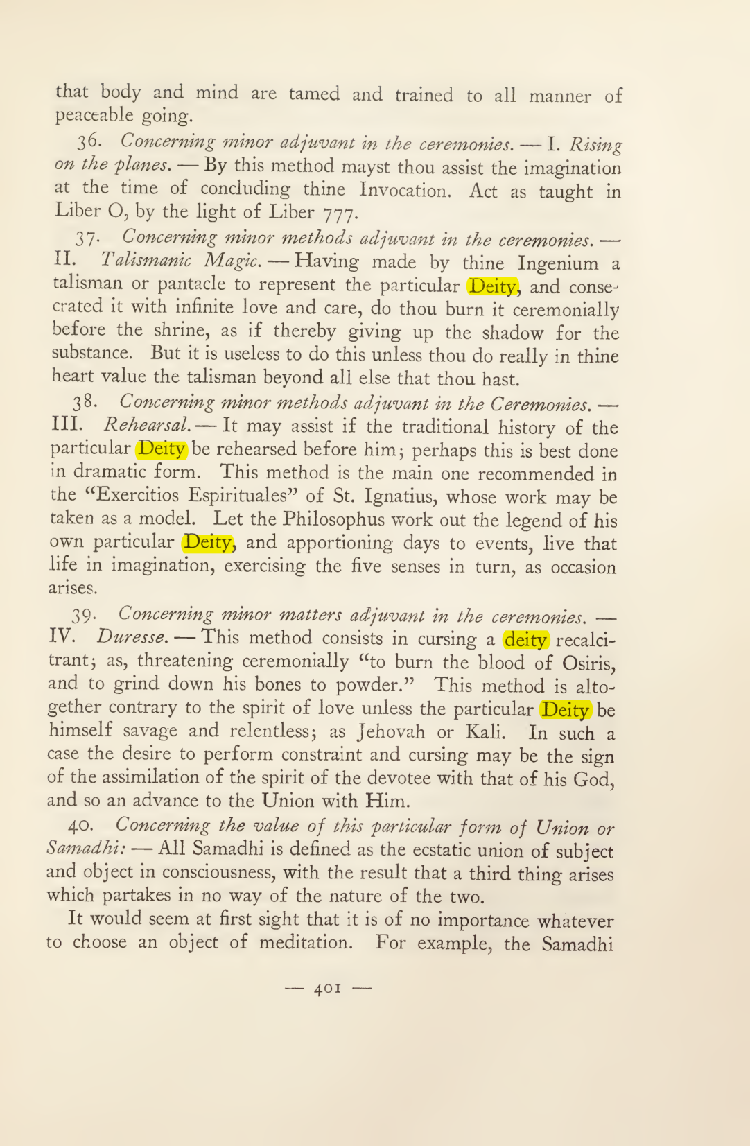 Original scan of Magick in Theory and Practice (Section 4), PDF page 101