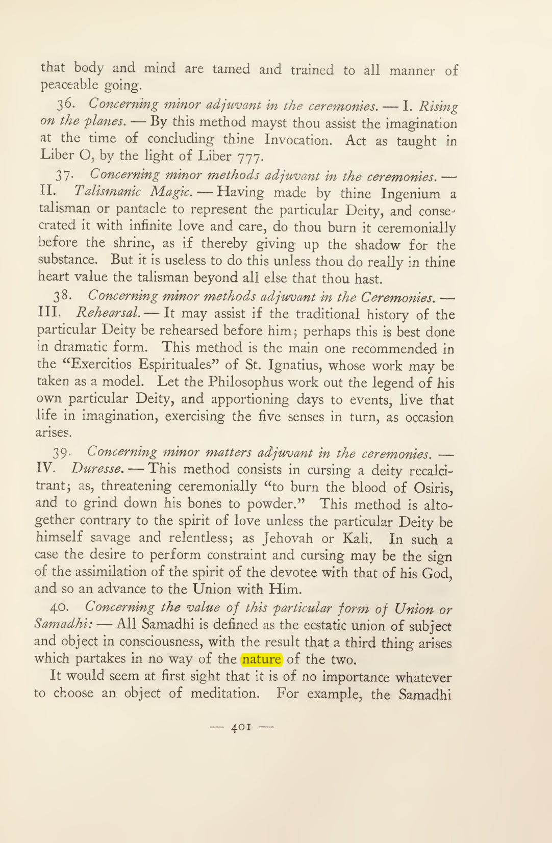 Original scan of Magick in Theory and Practice (Section 4), PDF page 101