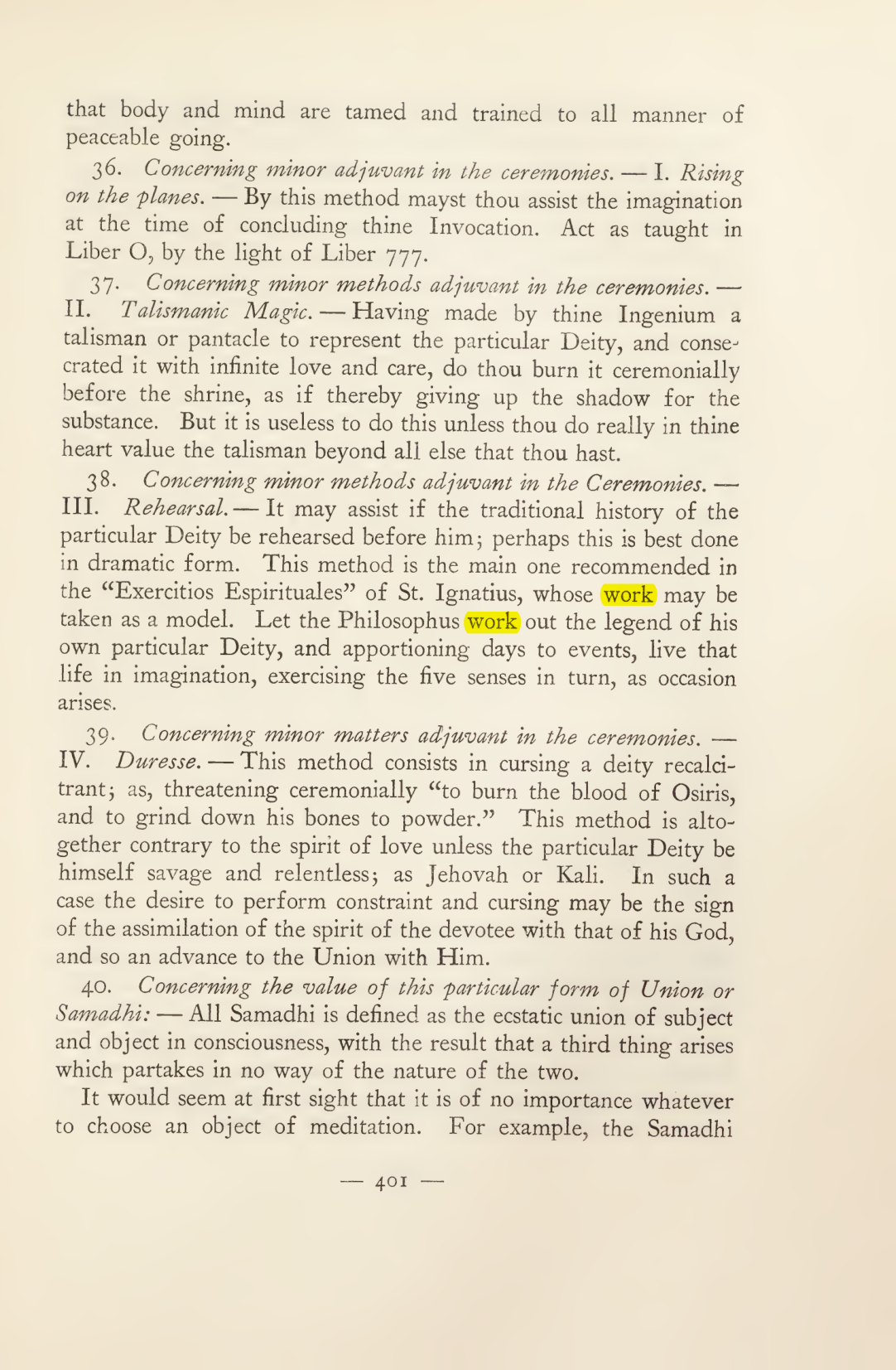 Original scan of Magick in Theory and Practice (Section 4), PDF page 101