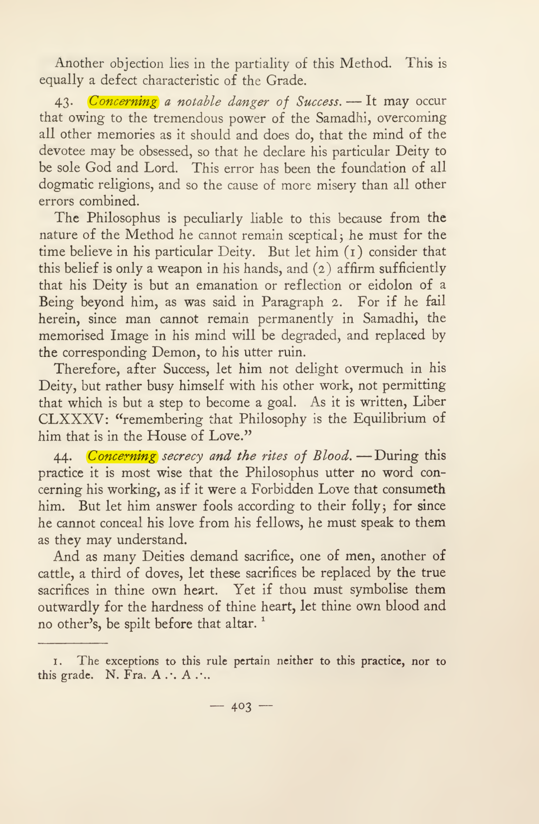 Original scan of Magick in Theory and Practice (Section 4), PDF page 103
