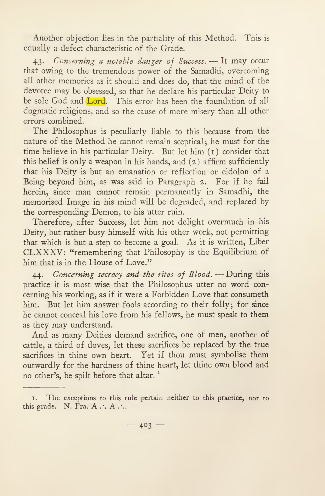 Original scan of Magick in Theory and Practice (Section 4), PDF page 103