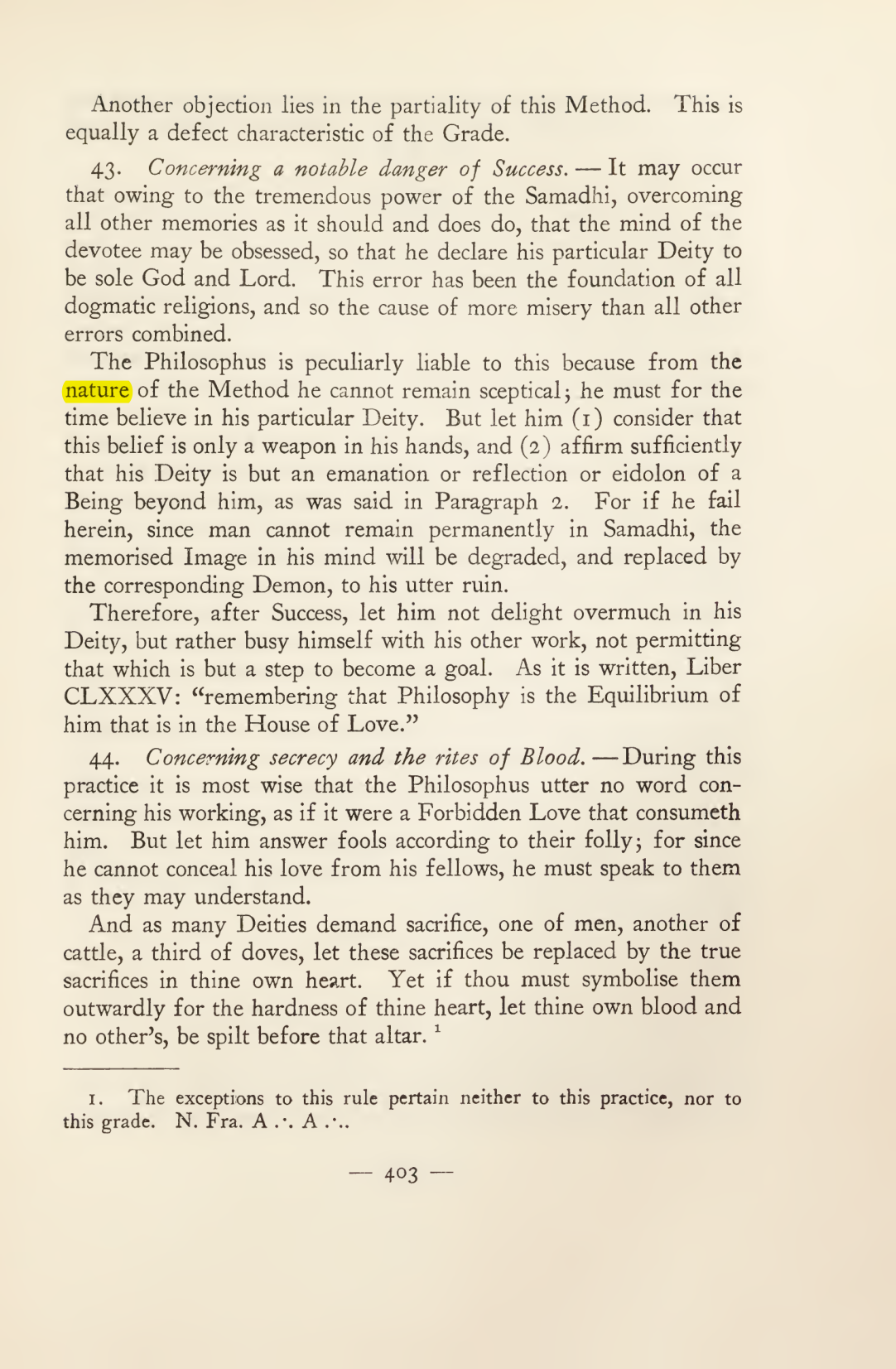 Original scan of Magick in Theory and Practice (Section 4), PDF page 103