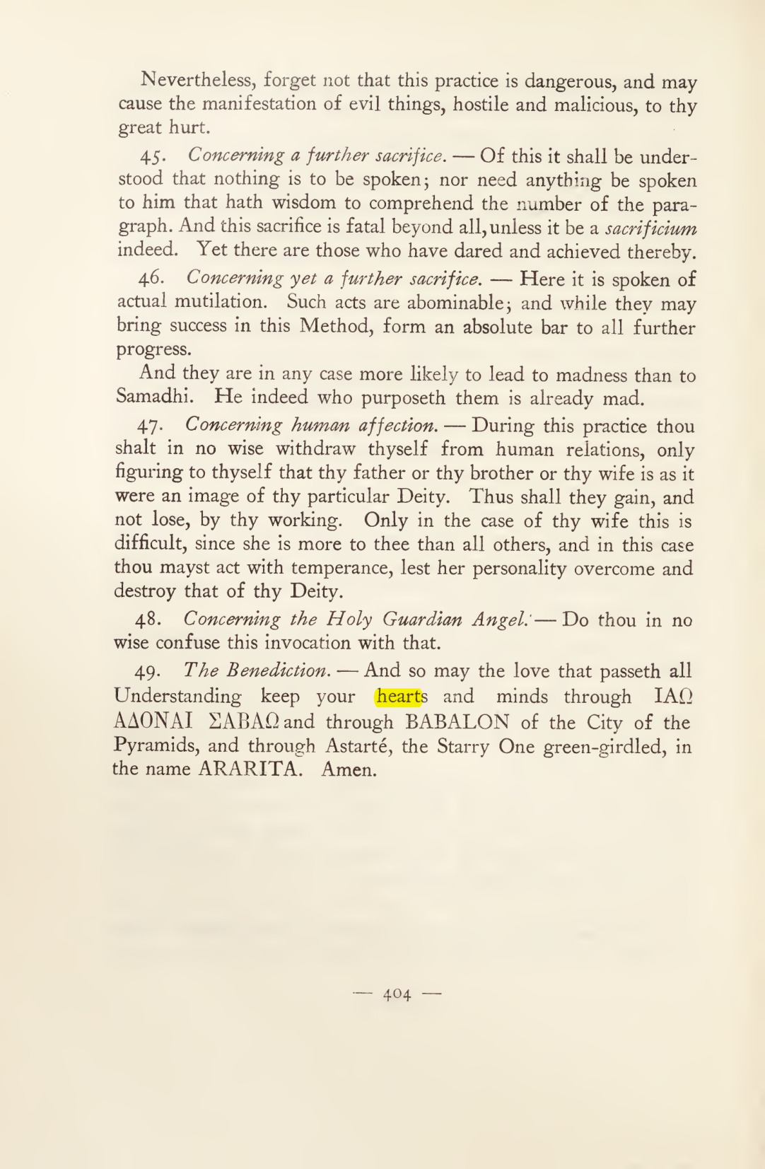 Original scan of Magick in Theory and Practice (Section 4), PDF page 104