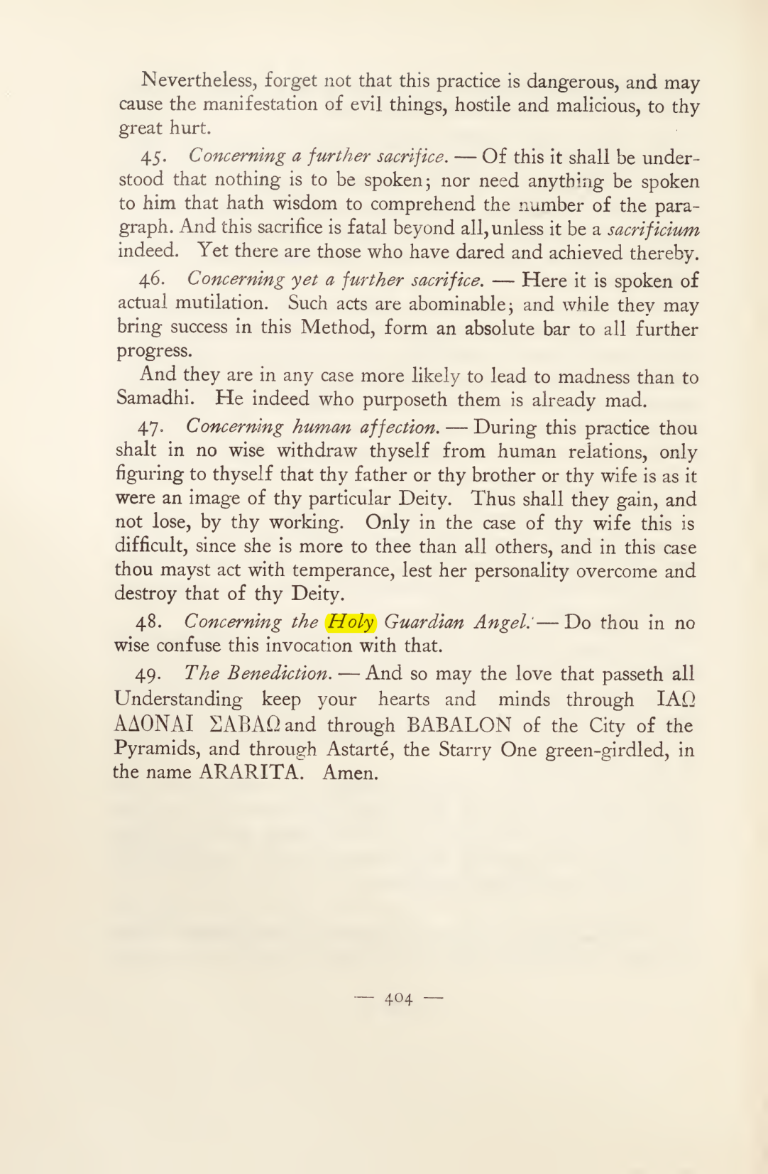 Original scan of Magick in Theory and Practice (Section 4), PDF page 104