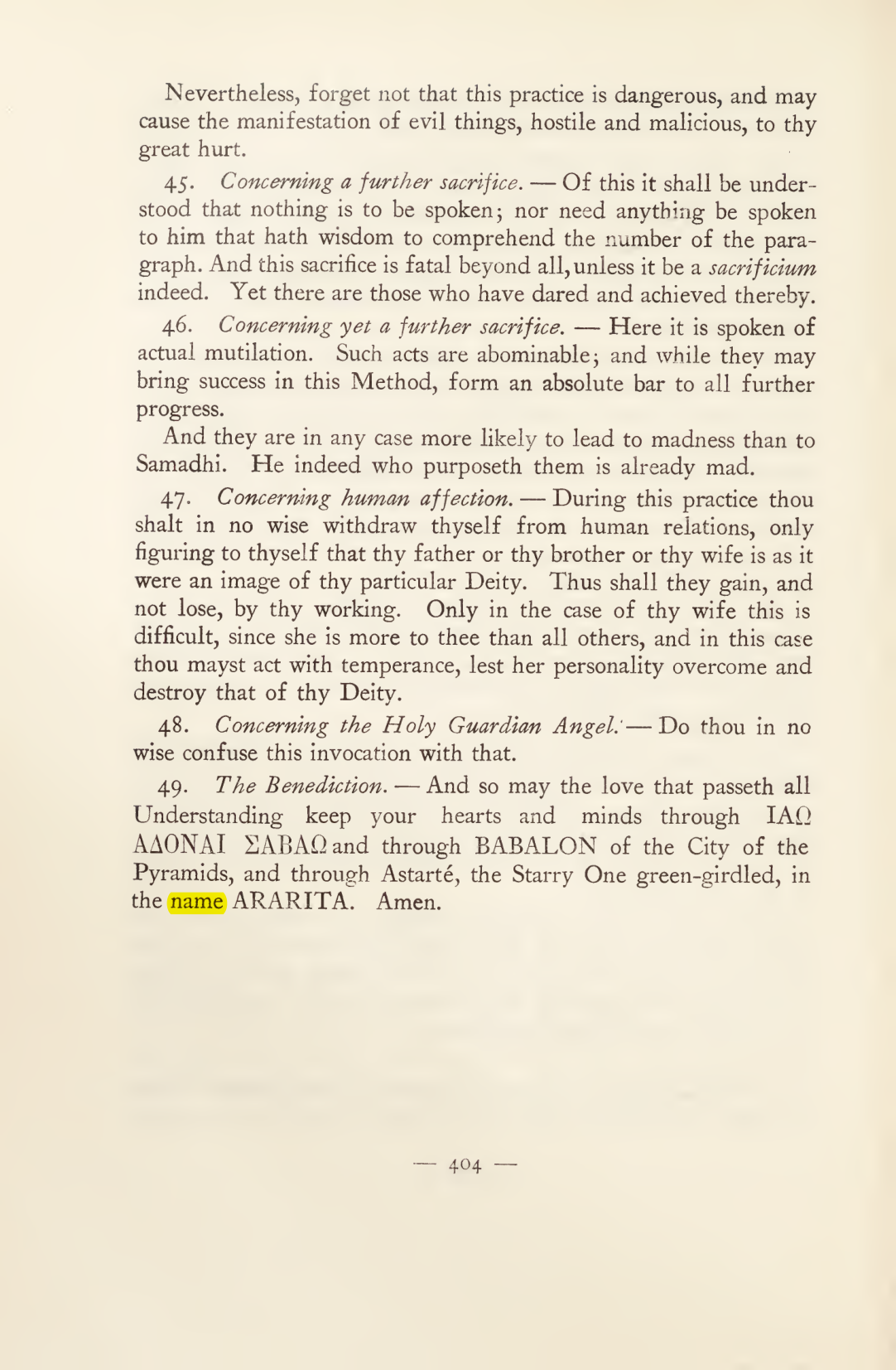 Original scan of Magick in Theory and Practice (Section 4), PDF page 104