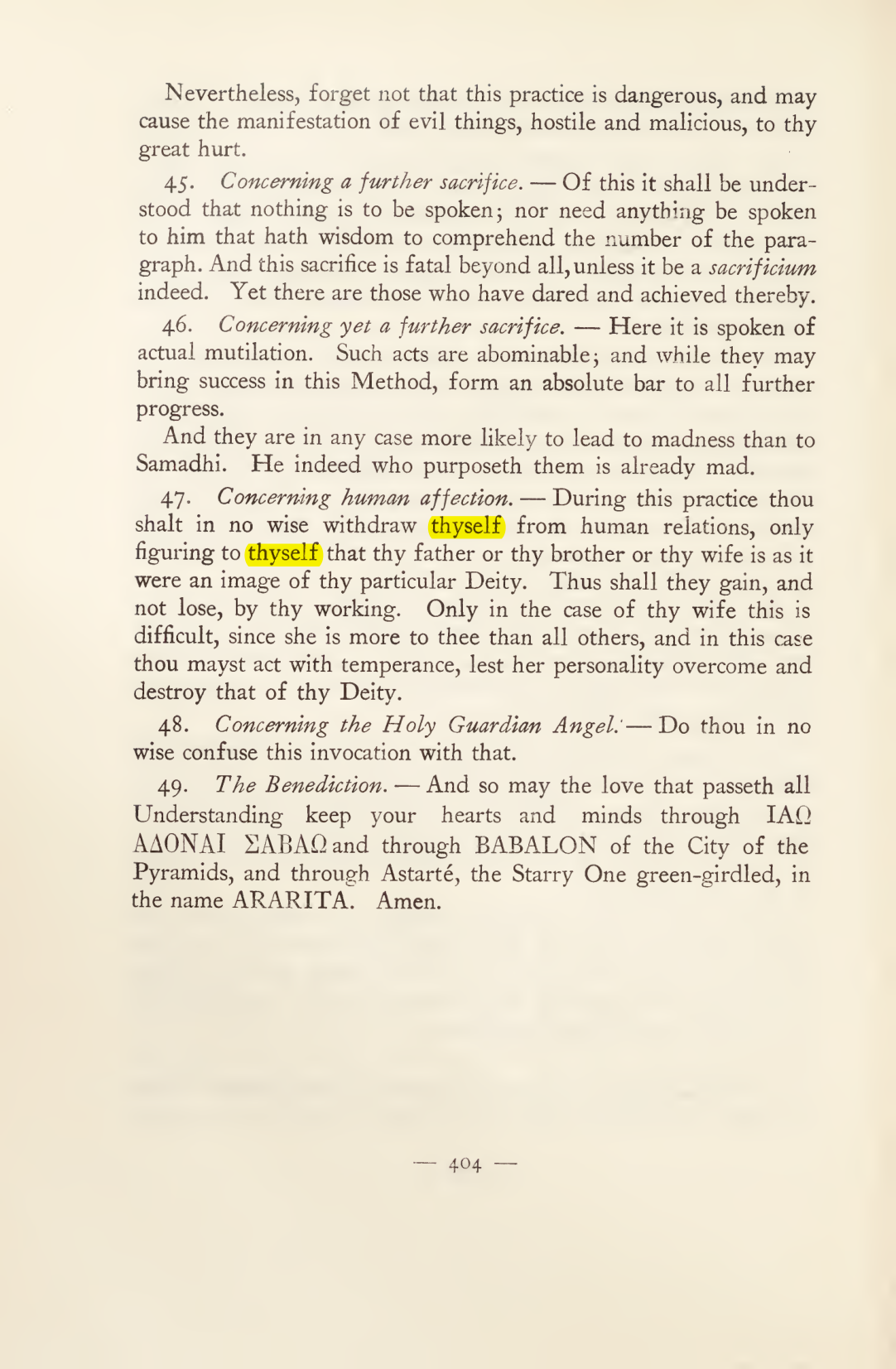 Original scan of Magick in Theory and Practice (Section 4), PDF page 104