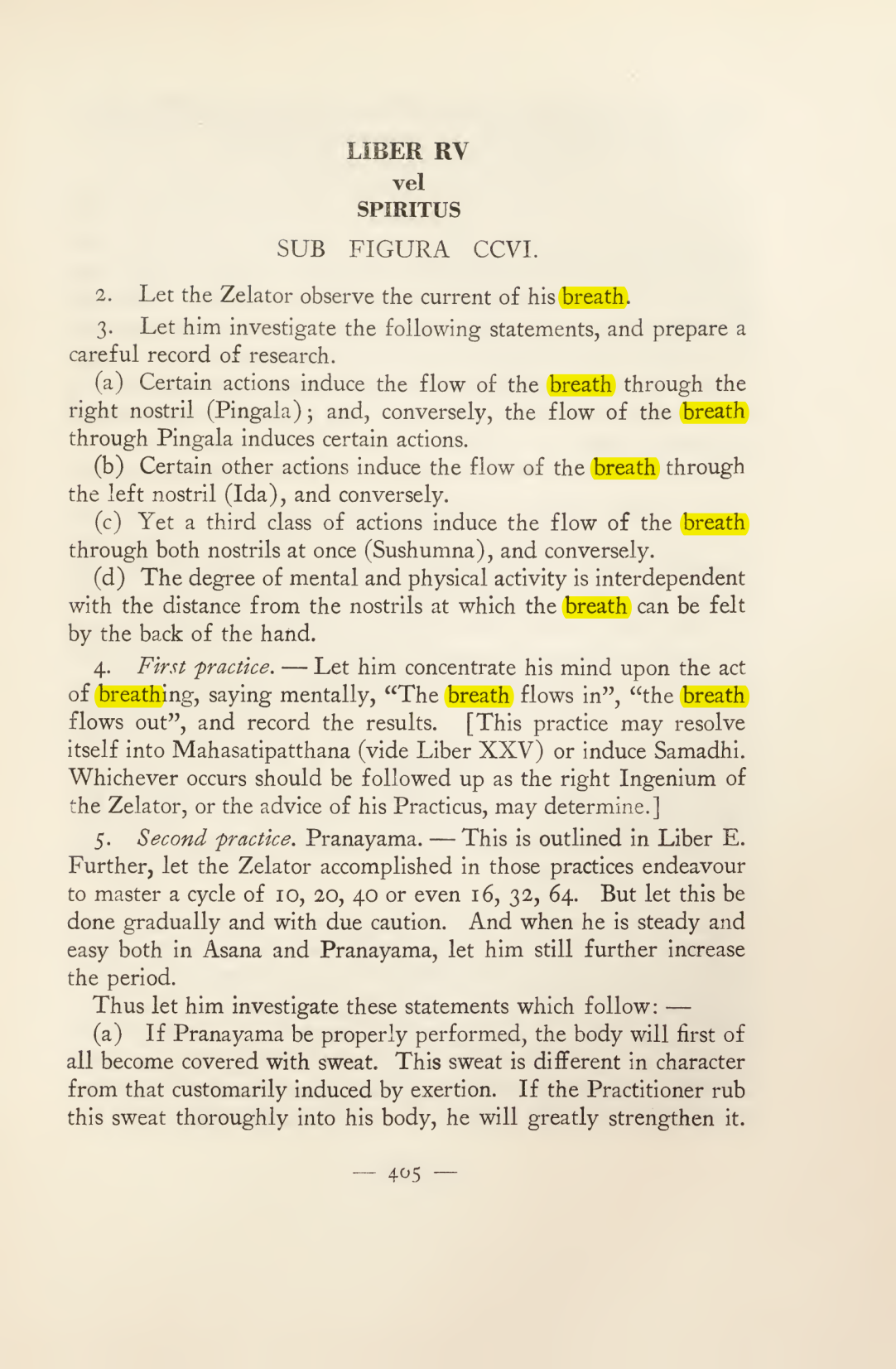 Original scan of Magick in Theory and Practice (Section 4), PDF page 105
