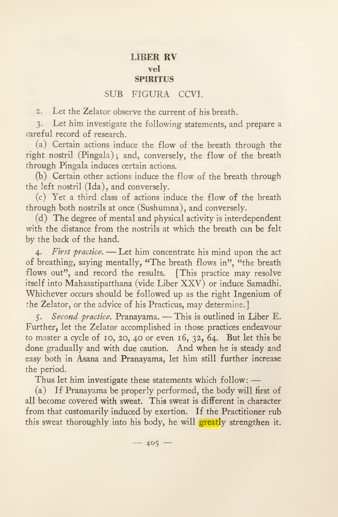 Original scan of Magick in Theory and Practice (Section 4), PDF page 105