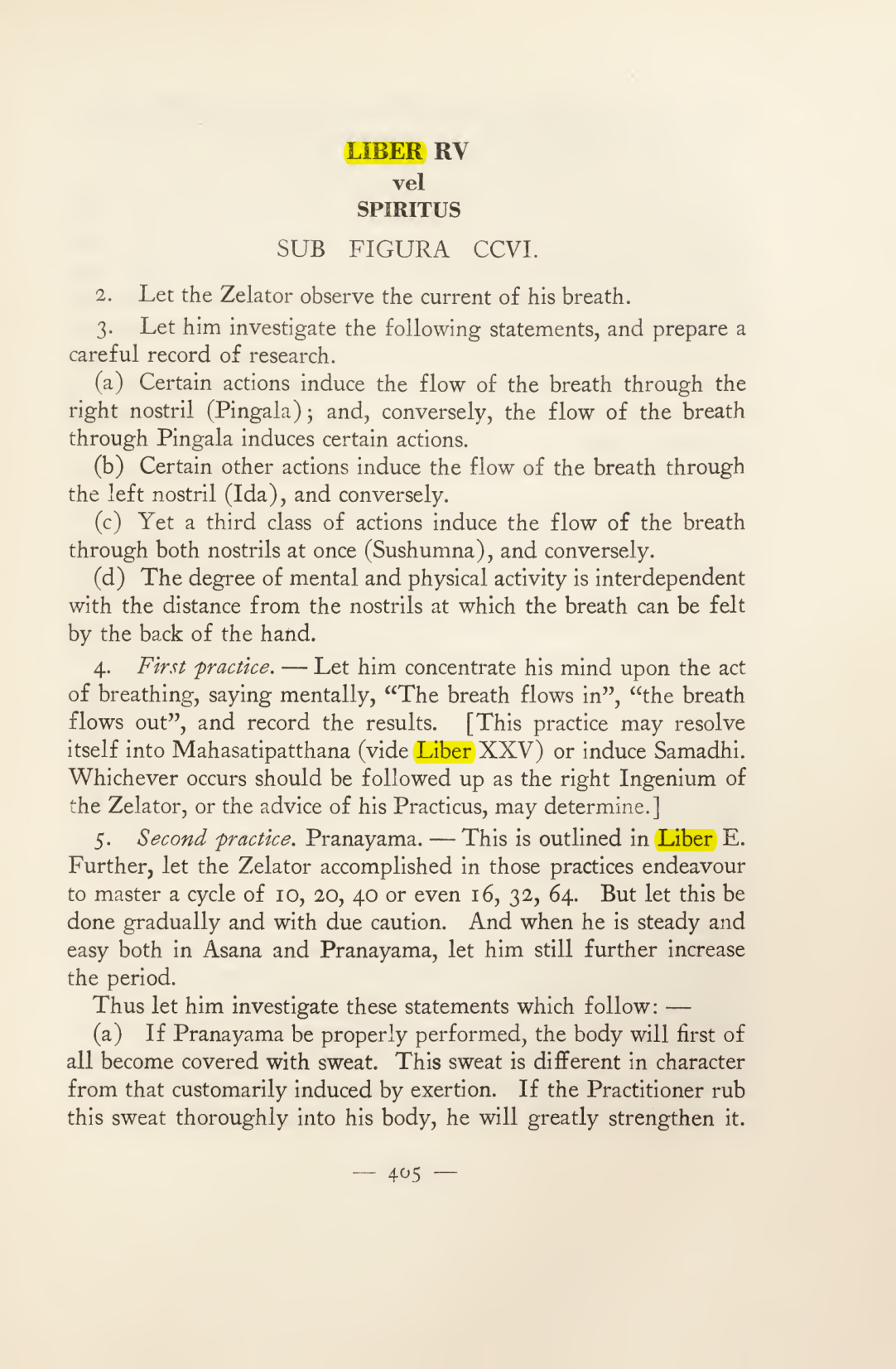 Original scan of Magick in Theory and Practice (Section 4), PDF page 105