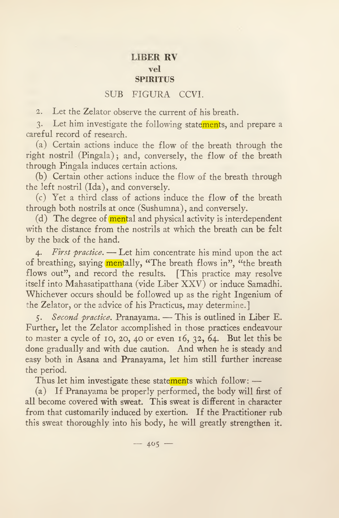 Original scan of Magick in Theory and Practice (Section 4), PDF page 105