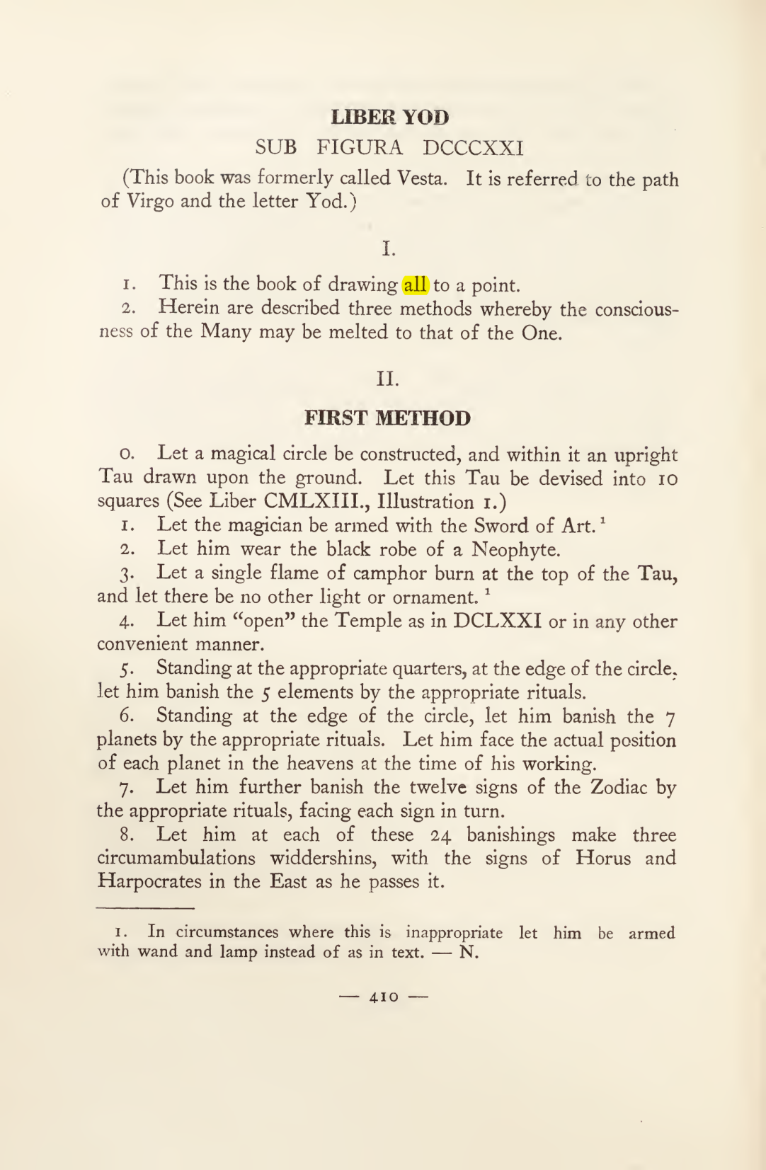 Original scan of Magick in Theory and Practice (Section 4), PDF page 110