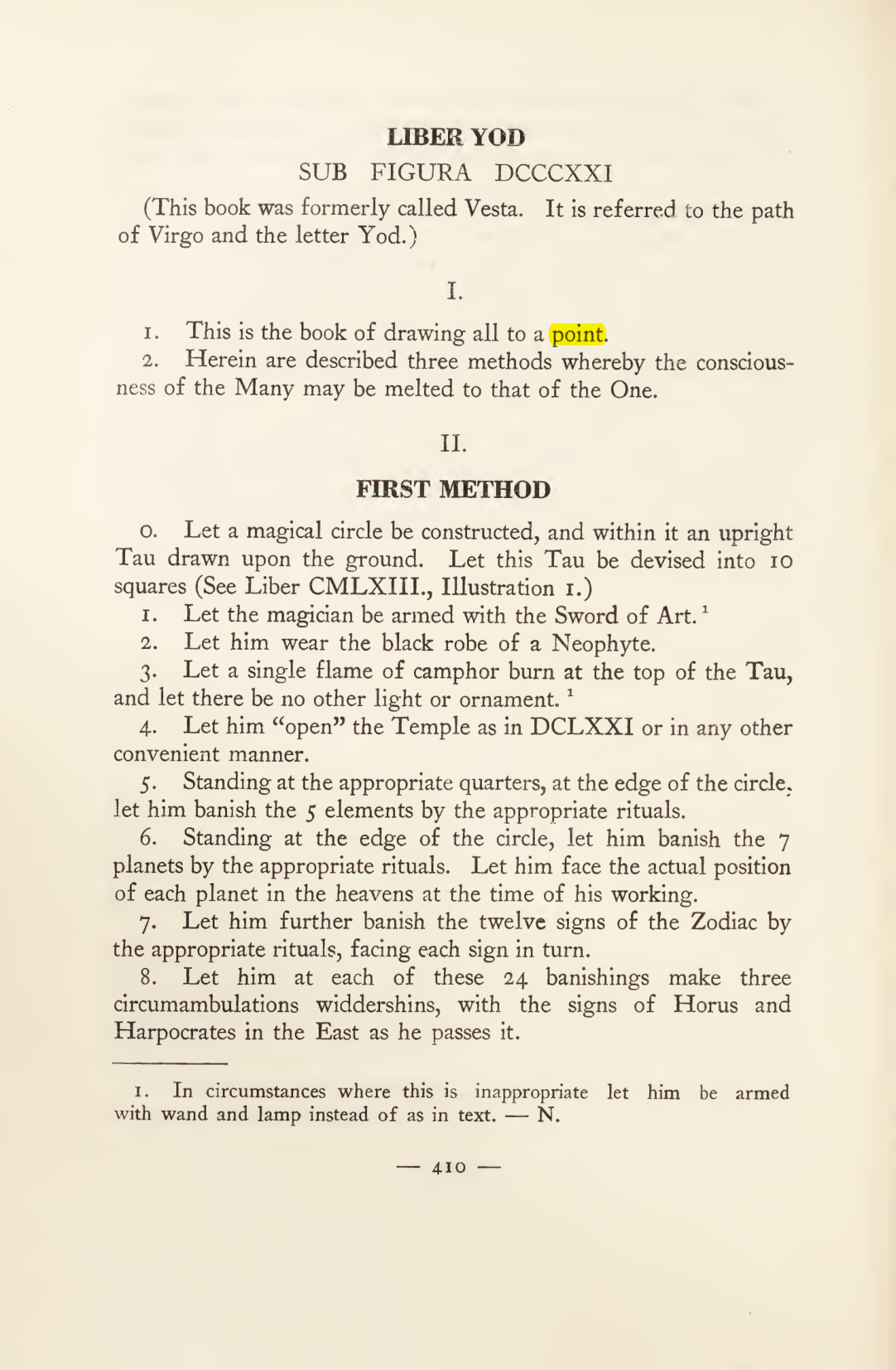 Original scan of Magick in Theory and Practice (Section 4), PDF page 110