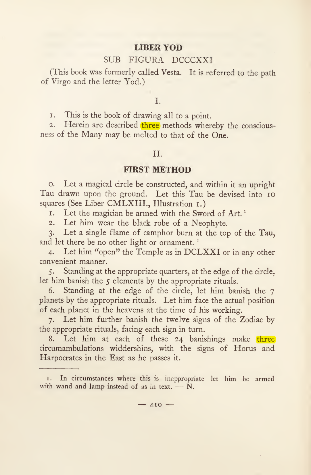 Original scan of Magick in Theory and Practice (Section 4), PDF page 110