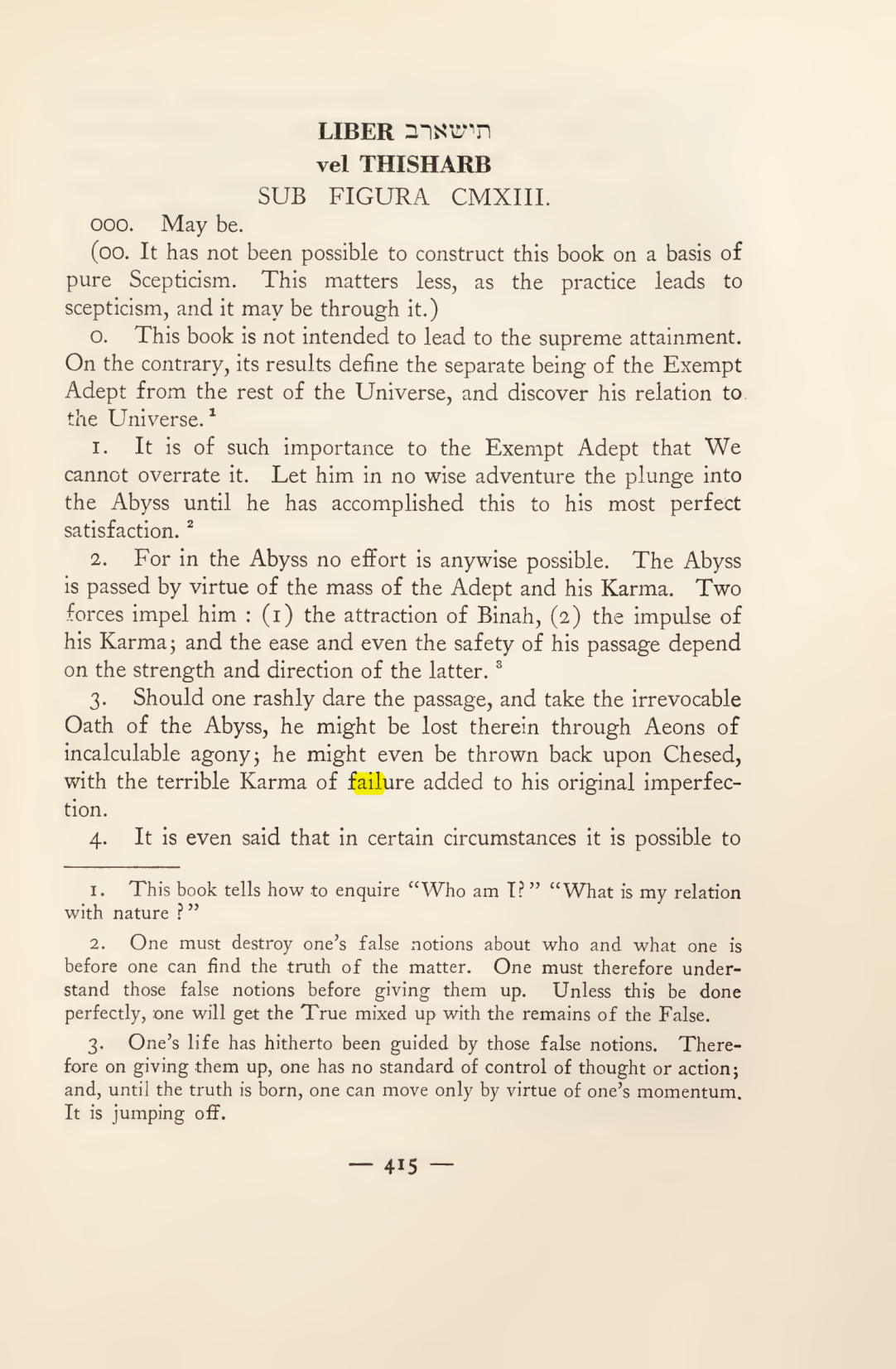 Original scan of Magick in Theory and Practice (Section 4), PDF page 115