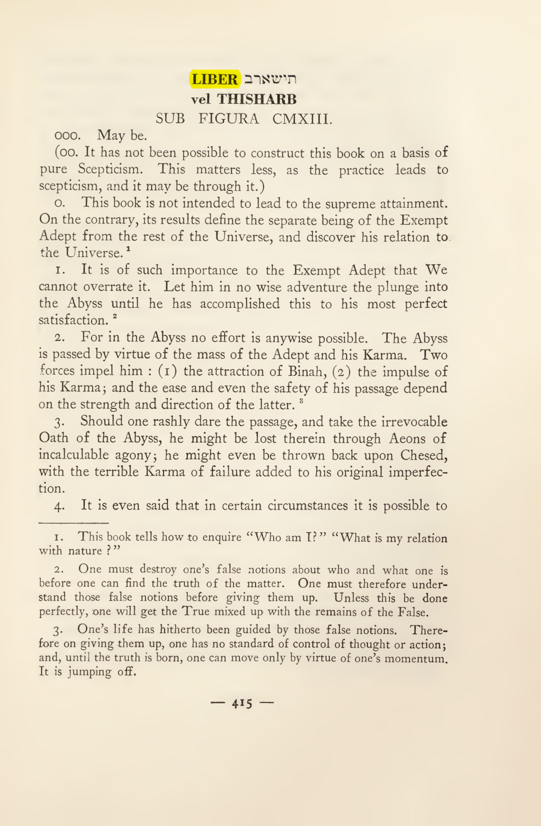 Original scan of Magick in Theory and Practice (Section 4), PDF page 115