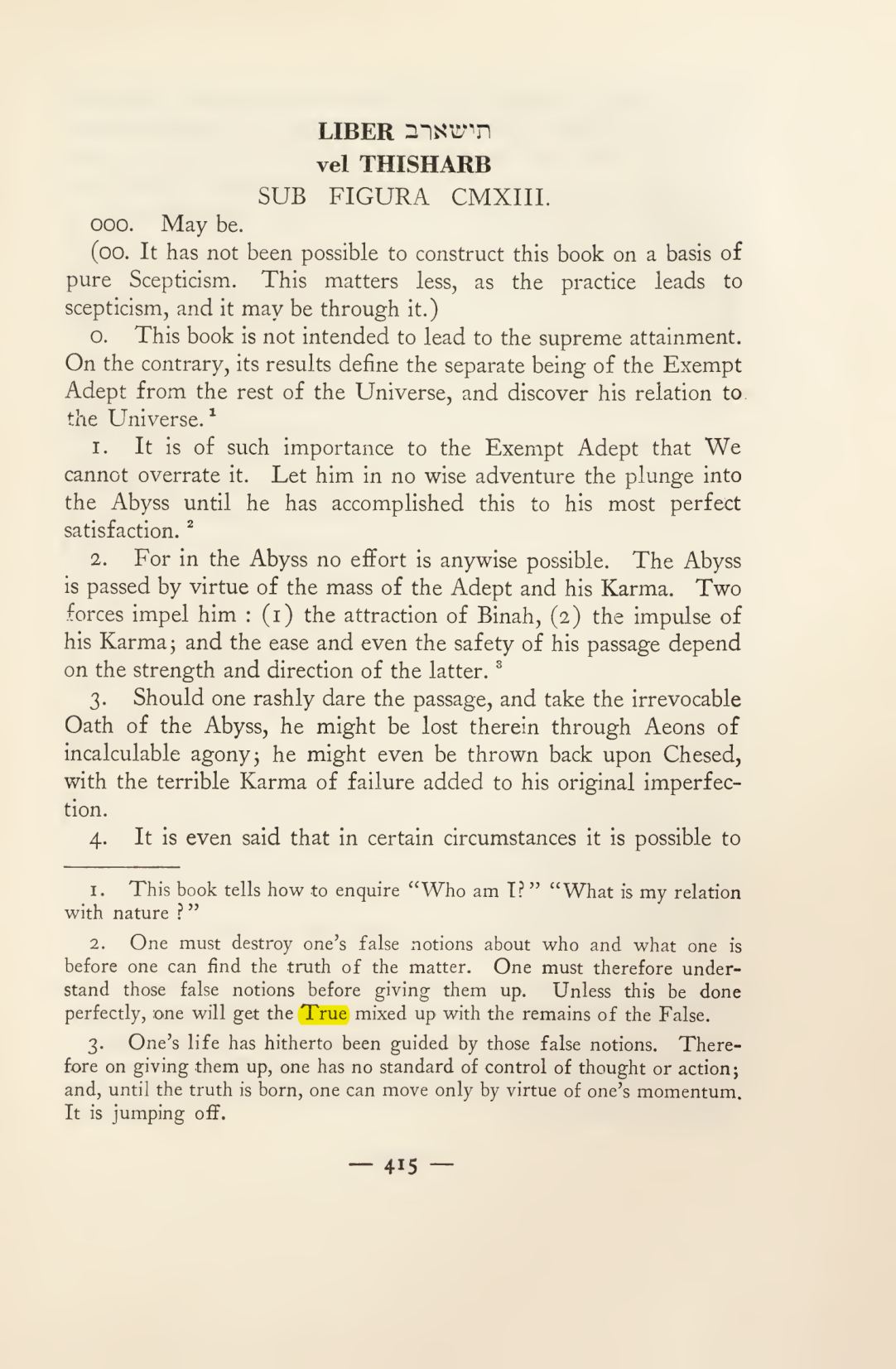 Original scan of Magick in Theory and Practice (Section 4), PDF page 115