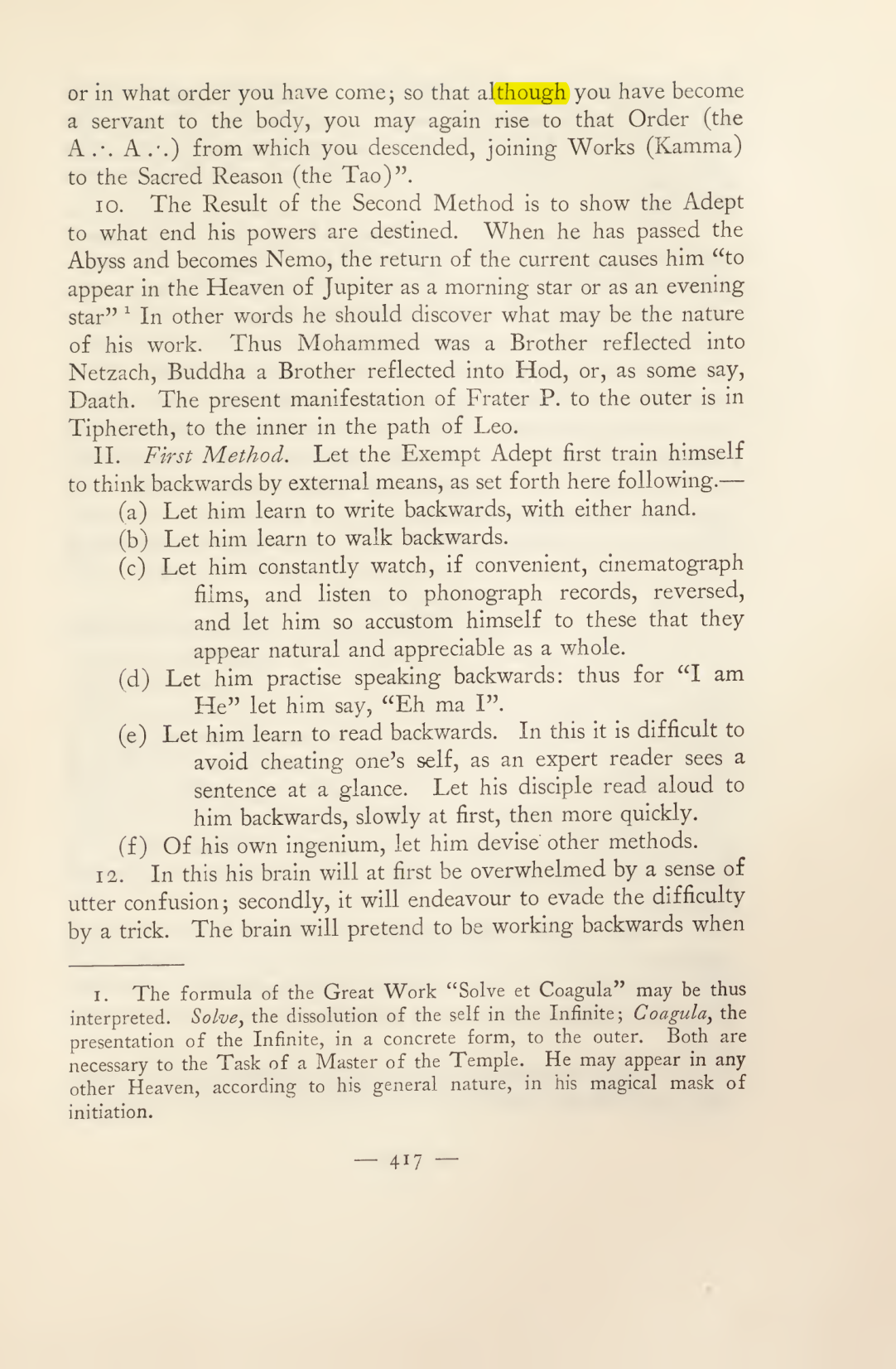 Original scan of Magick in Theory and Practice (Section 4), PDF page 117