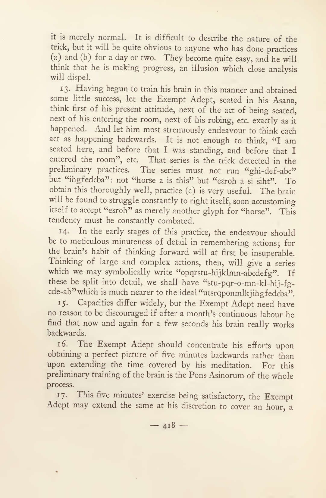 Original scan of Magick in Theory and Practice (Section 4), PDF page 118