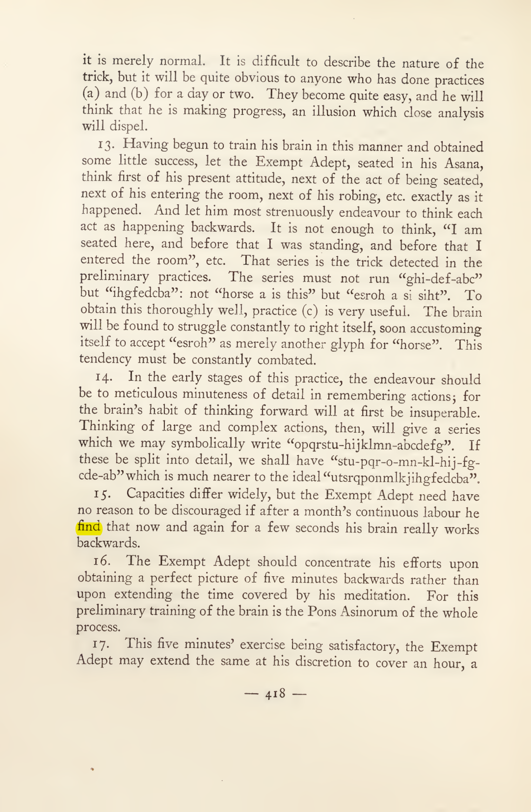 Original scan of Magick in Theory and Practice (Section 4), PDF page 118