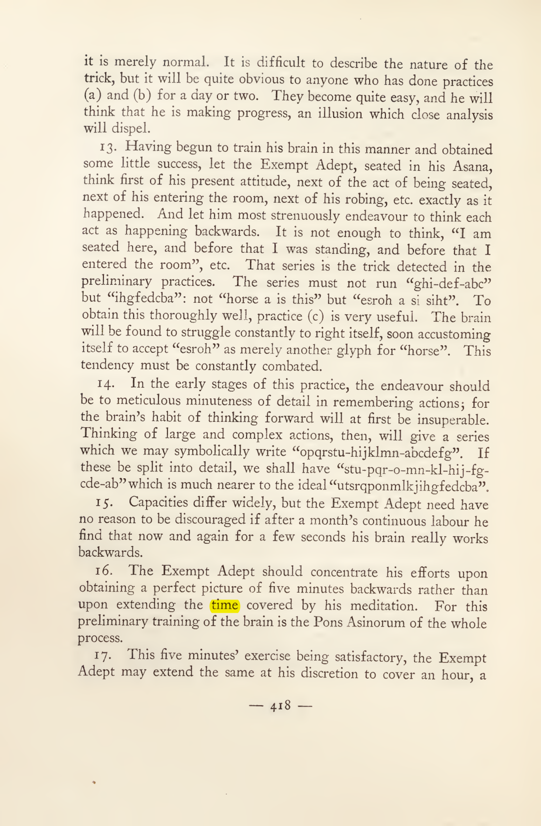 Original scan of Magick in Theory and Practice (Section 4), PDF page 118