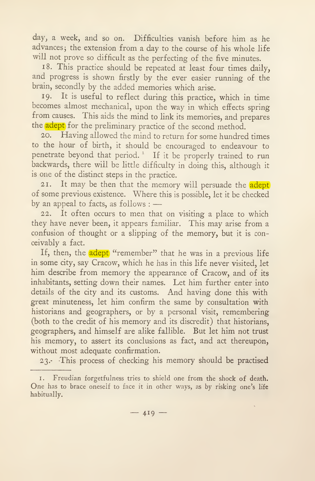 Original scan of Magick in Theory and Practice (Section 4), PDF page 119