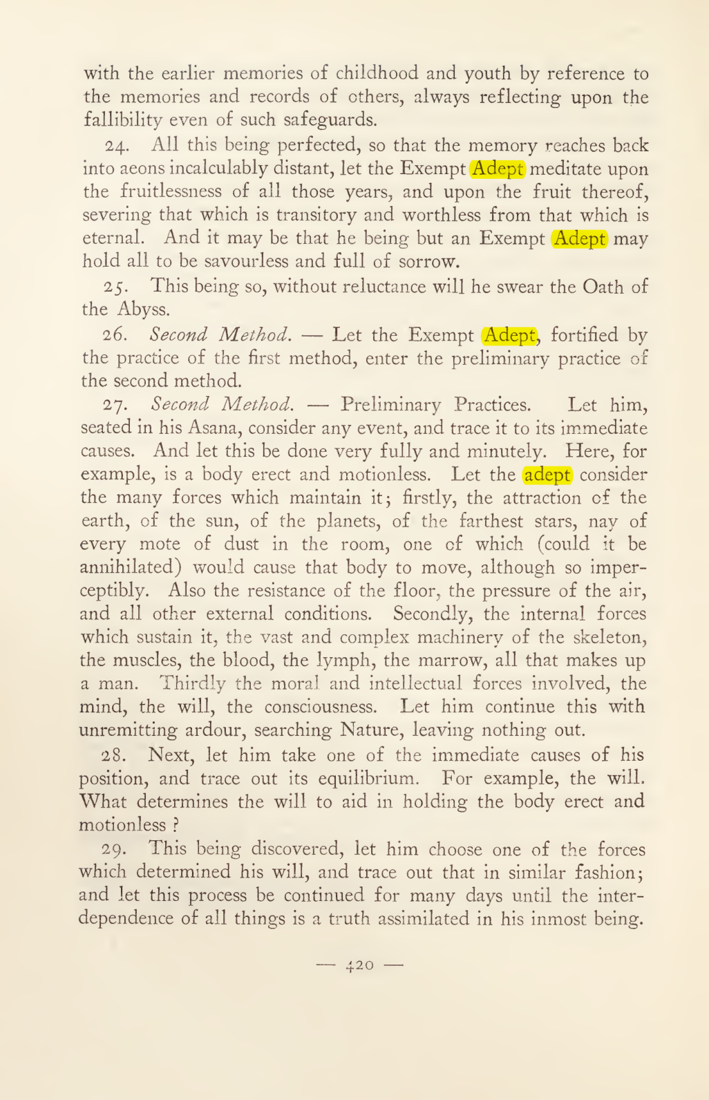 Original scan of Magick in Theory and Practice (Section 4), PDF page 120