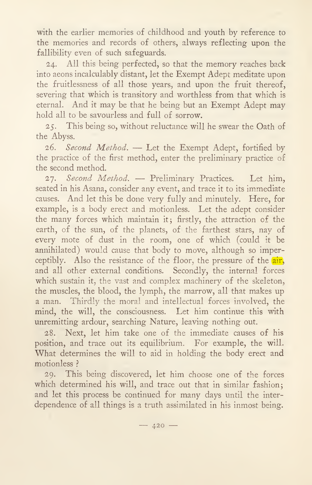 Original scan of Magick in Theory and Practice (Section 4), PDF page 120