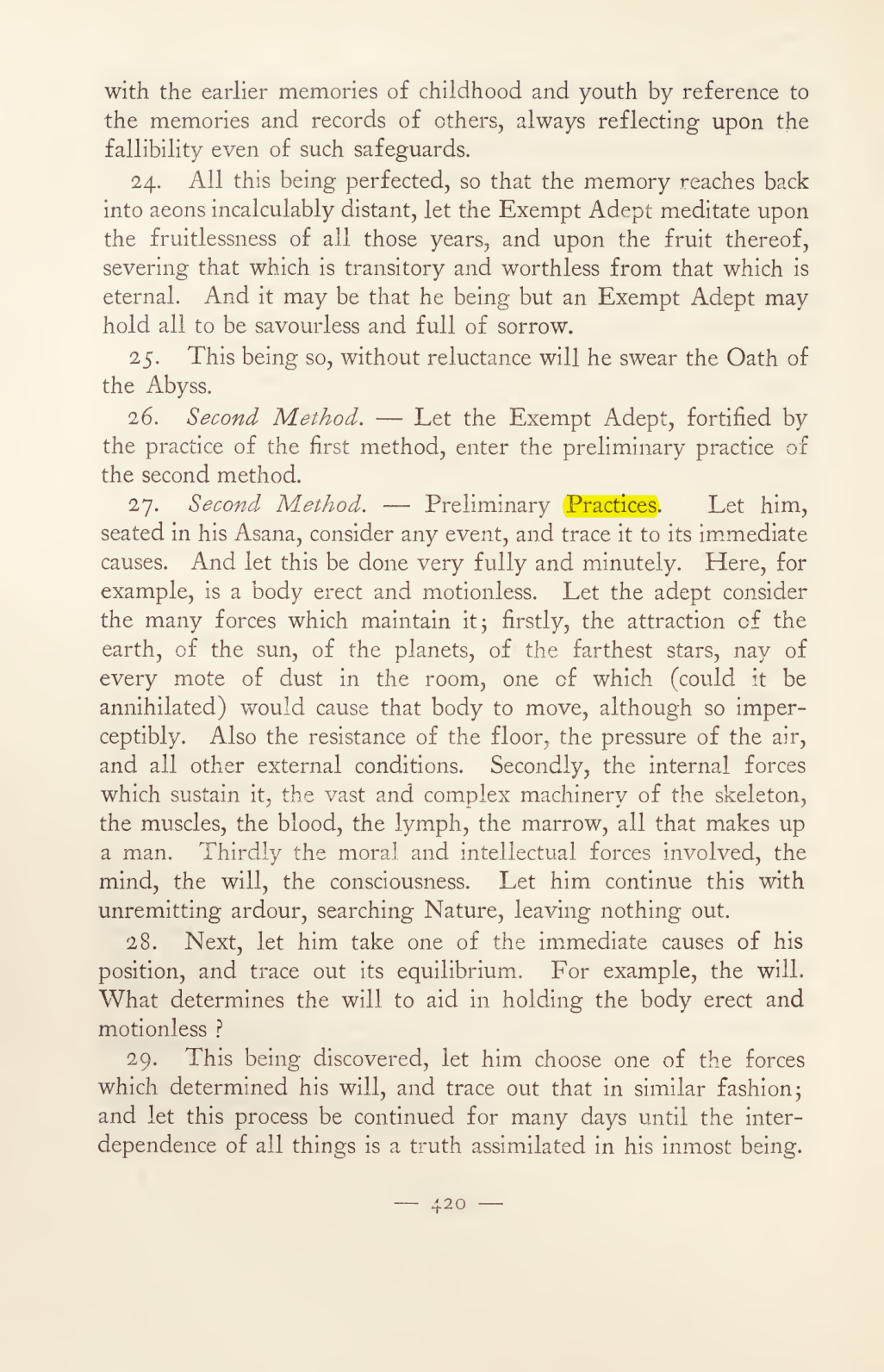 Original scan of Magick in Theory and Practice (Section 4), PDF page 120