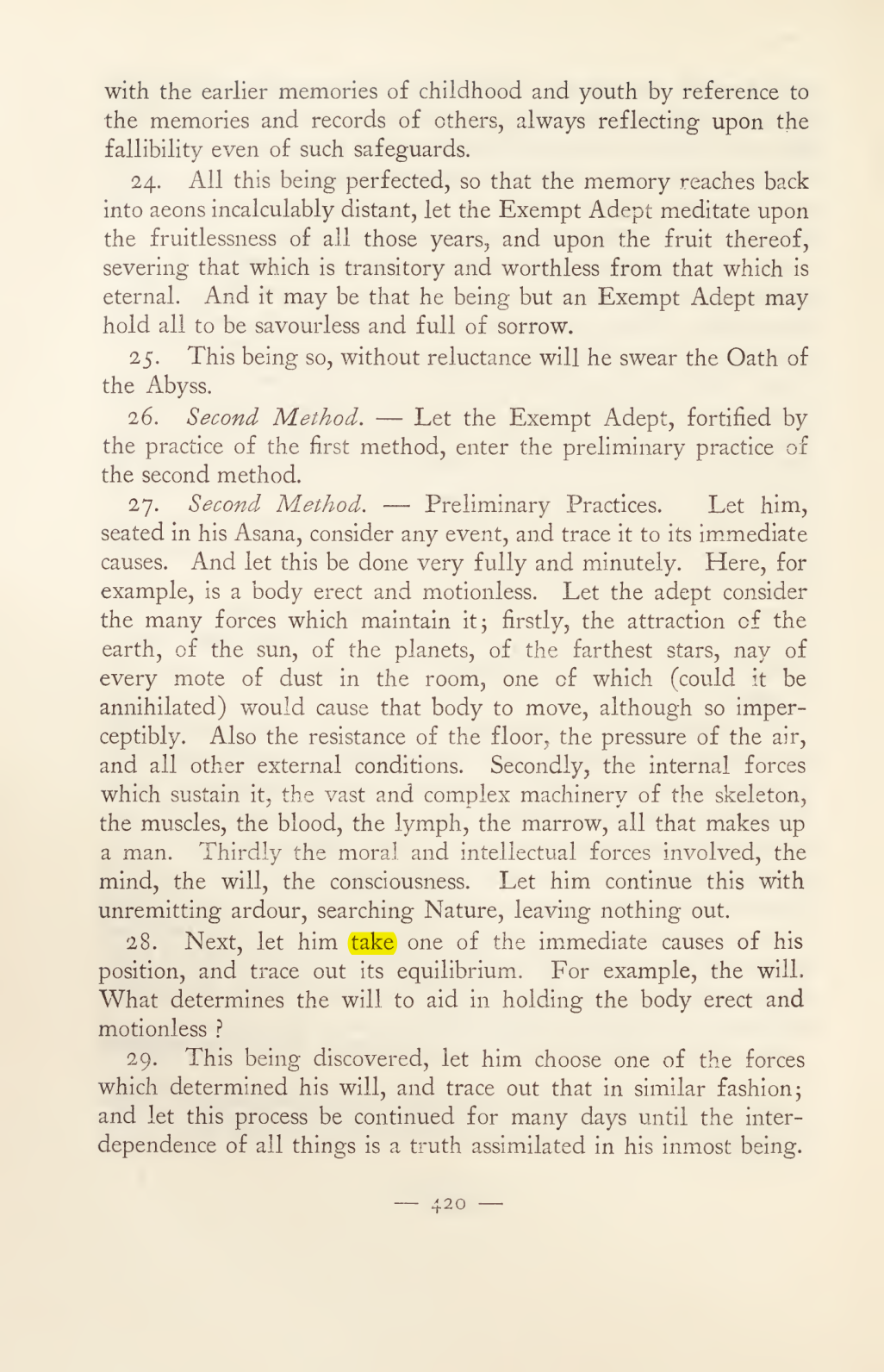 Original scan of Magick in Theory and Practice (Section 4), PDF page 120