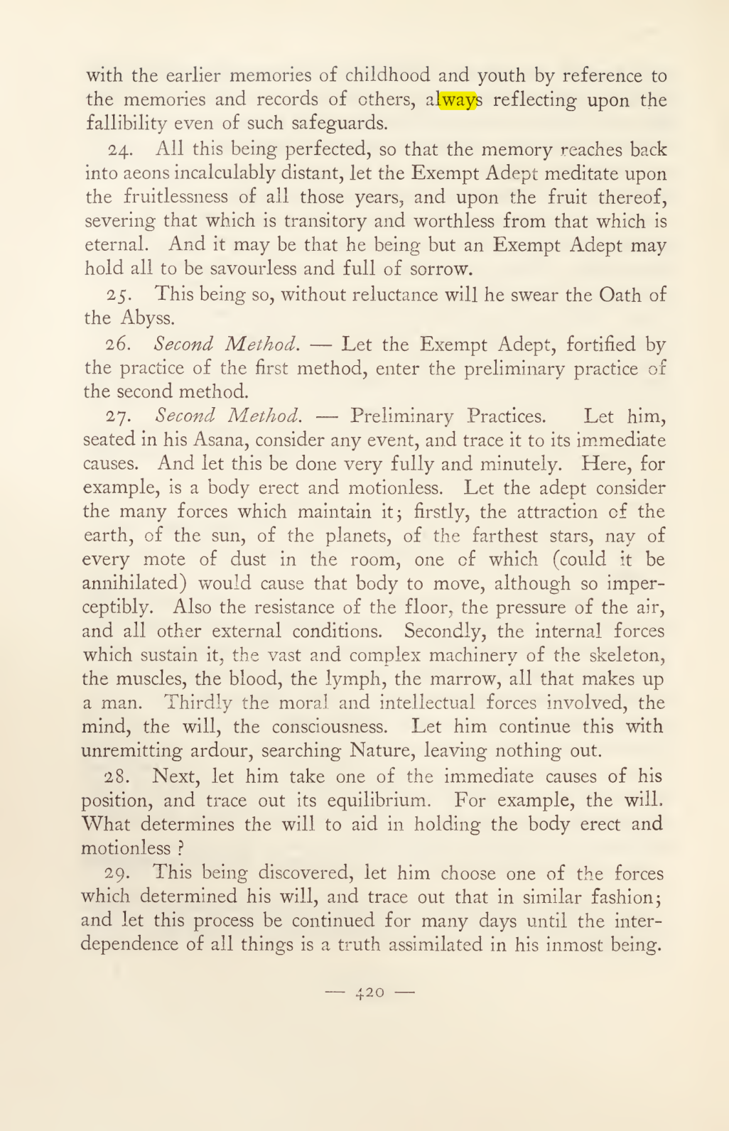 Original scan of Magick in Theory and Practice (Section 4), PDF page 120