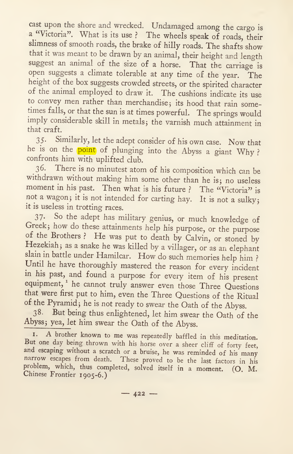 Original scan of Magick in Theory and Practice (Section 4), PDF page 122